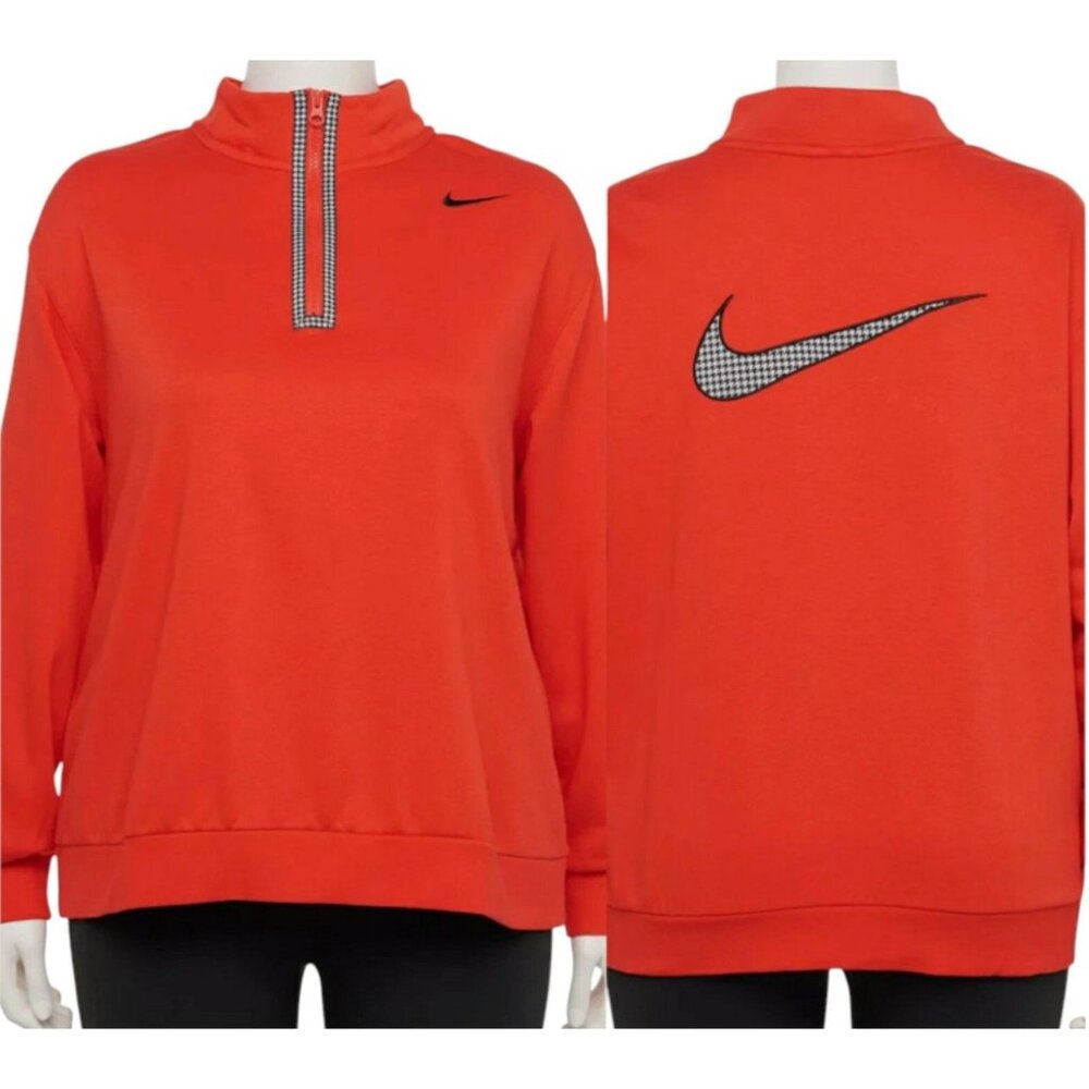 Nike‎ NSW Icon Clash 1/2 Zip Sweatshirt DJ6679-673 Women's 3X RARE New with Tags